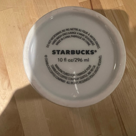 Starbucks 2017 Anniversary Ceramic Cup - Picture 3 of 4